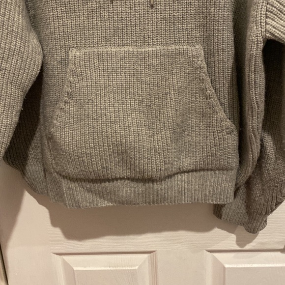 Celine light grey oversized ribbed sweater - Picture 5 of 14